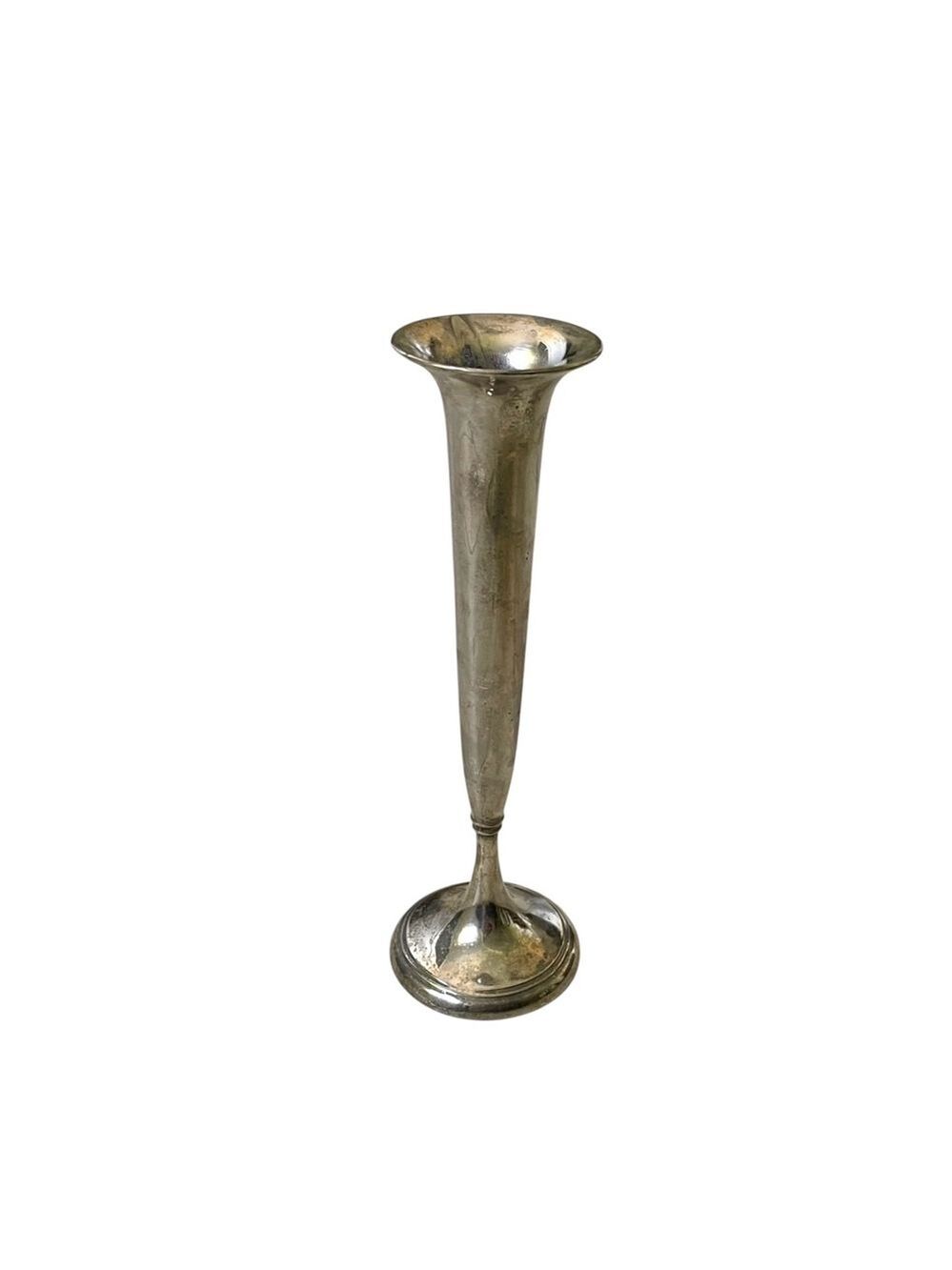 Vintage Silver Plated Single Bud Flute Vase Uni-Ep SP Zinc